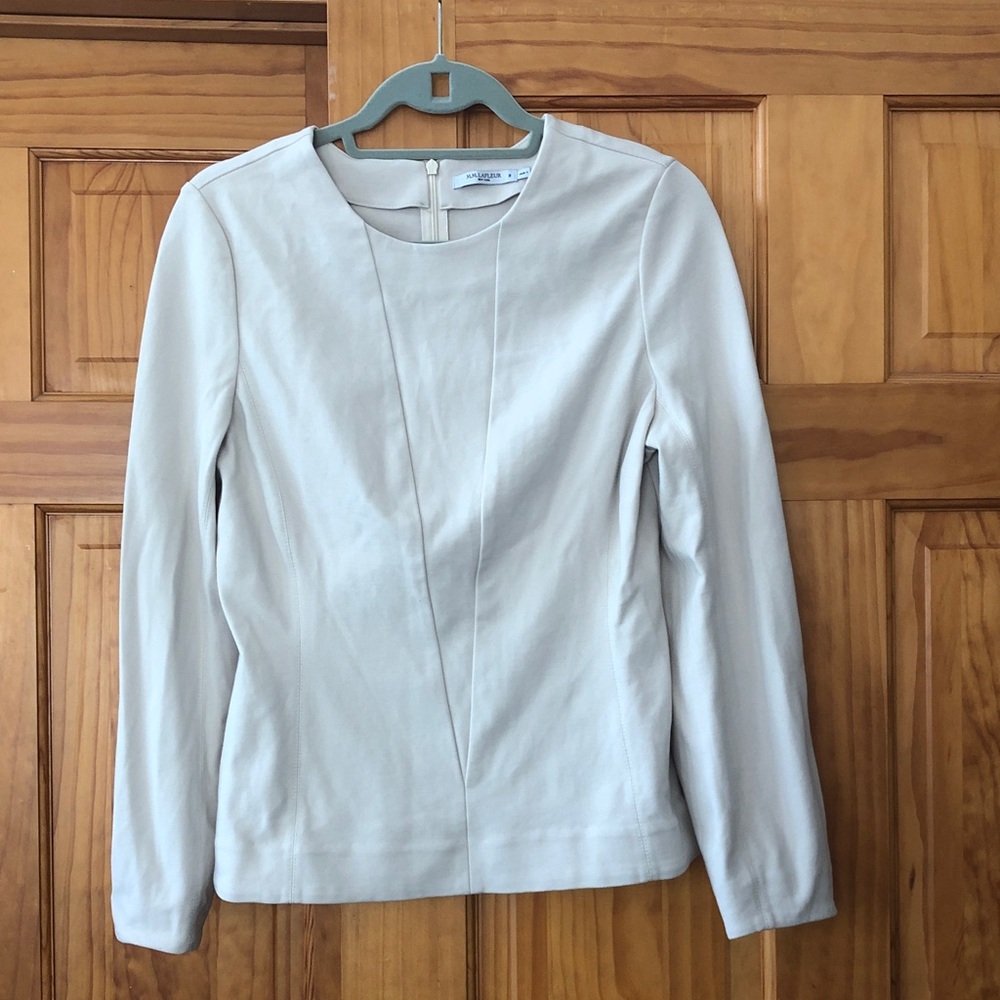 M.M. LaFleur long sleeve top.
